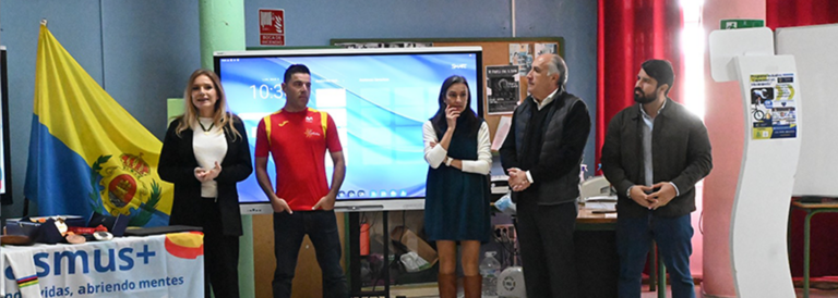 Evento protagonizado por el medallista paralímpico Eduardo Santas, organizado por la Asociación Española de Formación Profesional Inclusiva AEFPI