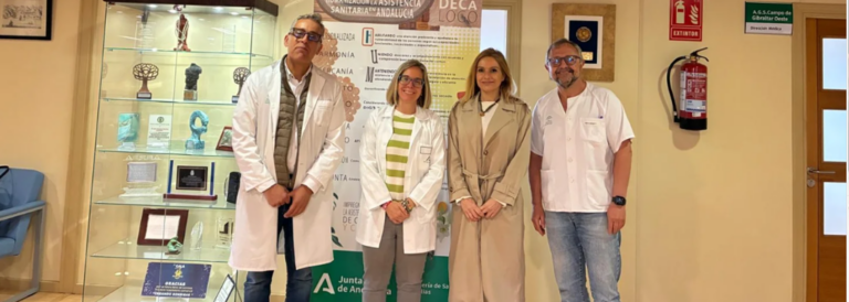 El Área de Gestión Sanitaria Campo de Gibraltar Oeste recibe a AEFPI para explorar futuras colaboraciones